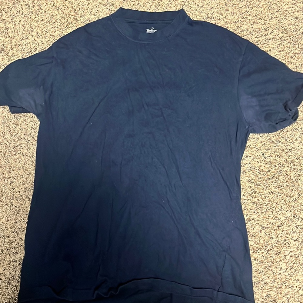 Blue Solid colored t-shirt